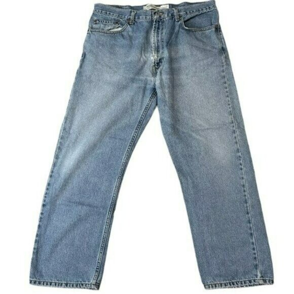 Men’s Levi’s 505 Jeans Pants Size Waist 40 Blue Light Wash Gift - Picture 1 of 12